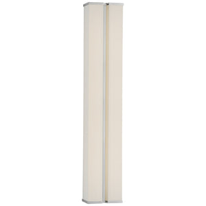 Visual Comfort Signature - PCD 2252PN/L - LED Wall Sconce - Vernet - Polished Nickel and Linen