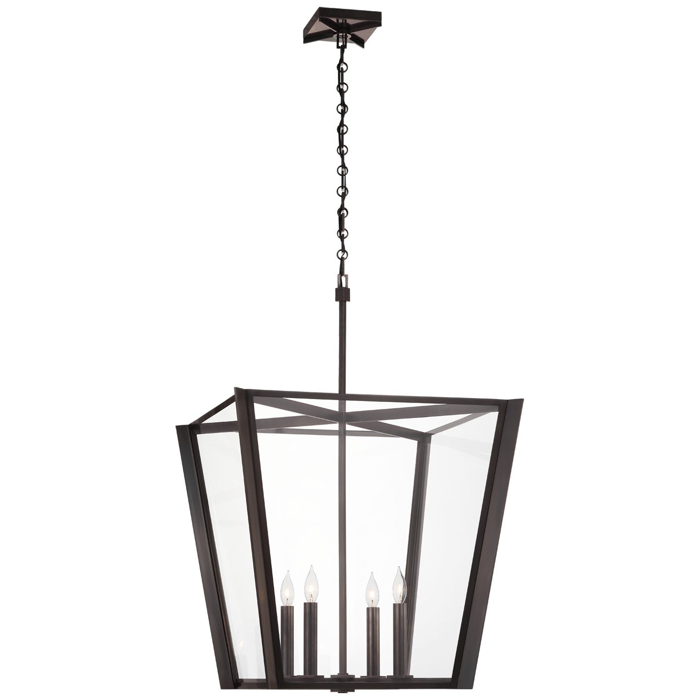 Visual Comfort Signature - PCD 5252BZ-CG - LED Lantern - Palais - Bronze