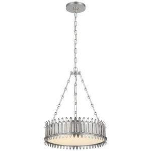 Visual Comfort Signature - SK 5205BSL-FA - LED Chandelier - Leslie - Burnished Silver Leaf