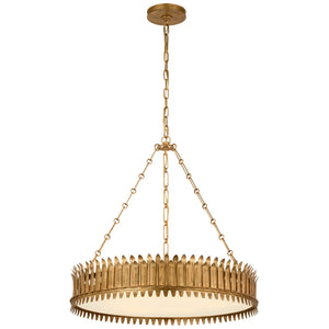 Visual Comfort Signature - SK 5205GI-FA - LED Chandelier - Leslie - Gilded Iron