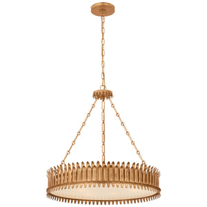 Visual Comfort Signature - SK 5206GI-FA - LED Chandelier - Leslie - Gilded Iron