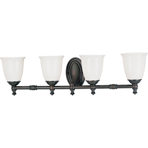 Progress Lighting - P3041-74 - Four Light Bath - Victorian - Venetian Bronze