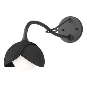 Hubbardton Forge - 201377-SKT-10-10-GG0711 - One Light Wall Sconce - Brooklyn - Black