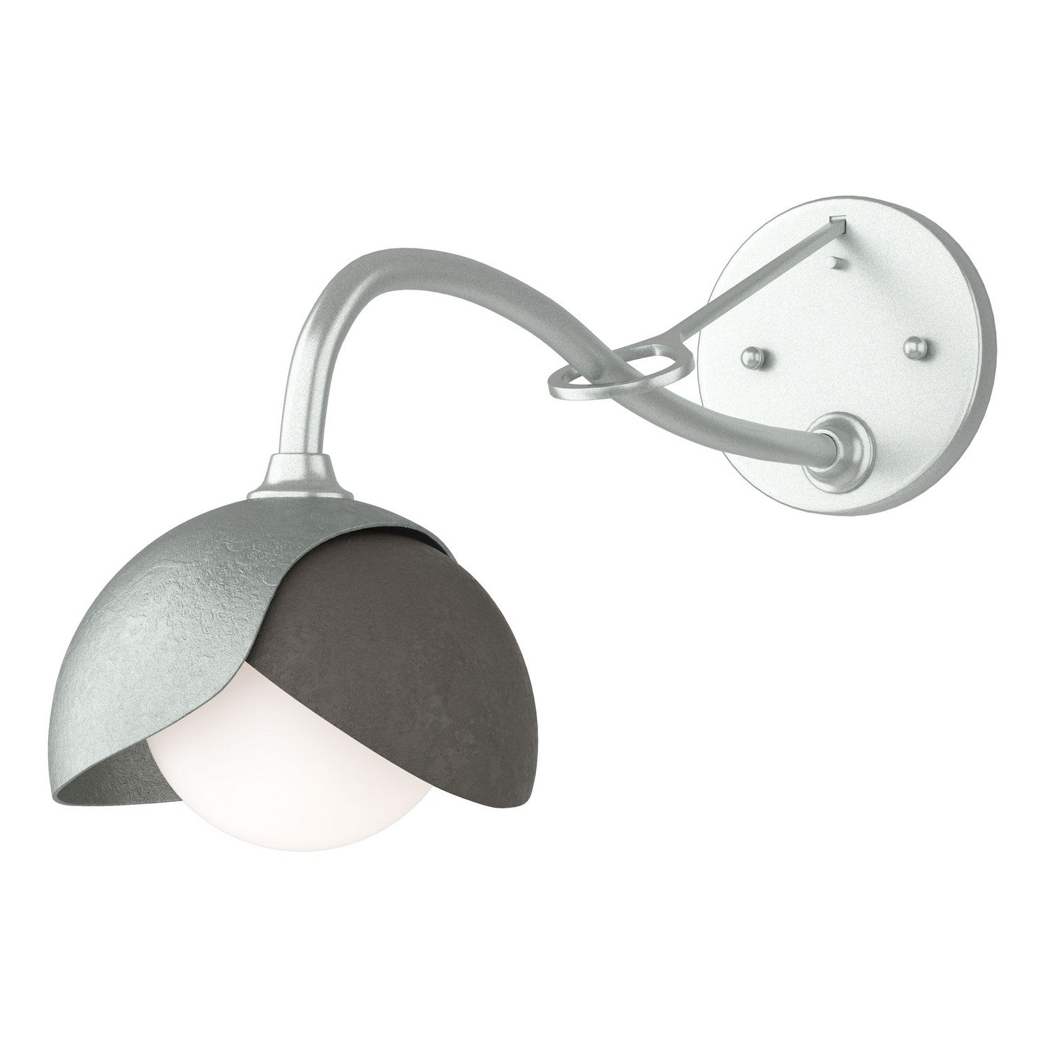 Hubbardton Forge - 201377-SKT-82-07-GG0711 - One Light Wall Sconce - Brooklyn - Vintage Platinum