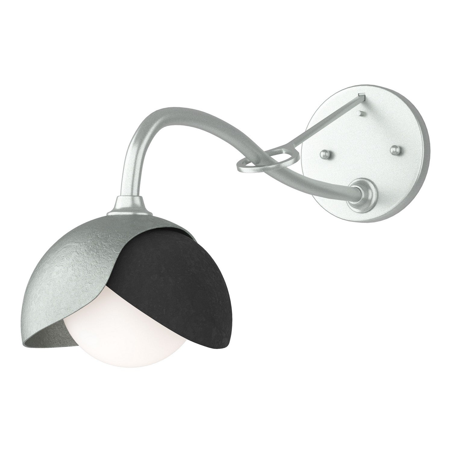 Hubbardton Forge - 201377-SKT-82-10-GG0711 - One Light Wall Sconce - Brooklyn - Vintage Platinum