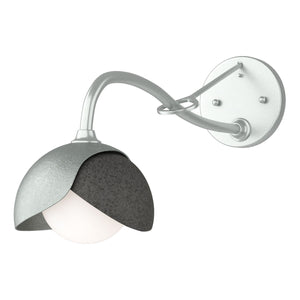 Hubbardton Forge - 201377-SKT-82-20-GG0711 - One Light Wall Sconce - Brooklyn - Vintage Platinum