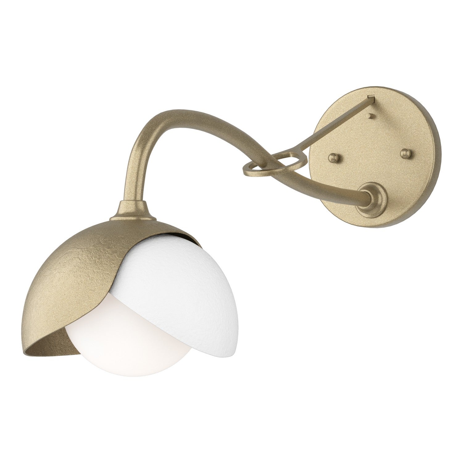 Hubbardton Forge - 201377-SKT-84-02-GG0711 - One Light Wall Sconce - Brooklyn - Soft Gold