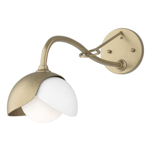 Hubbardton Forge - 201377-SKT-84-02-GG0711 - One Light Wall Sconce - Brooklyn - Soft Gold