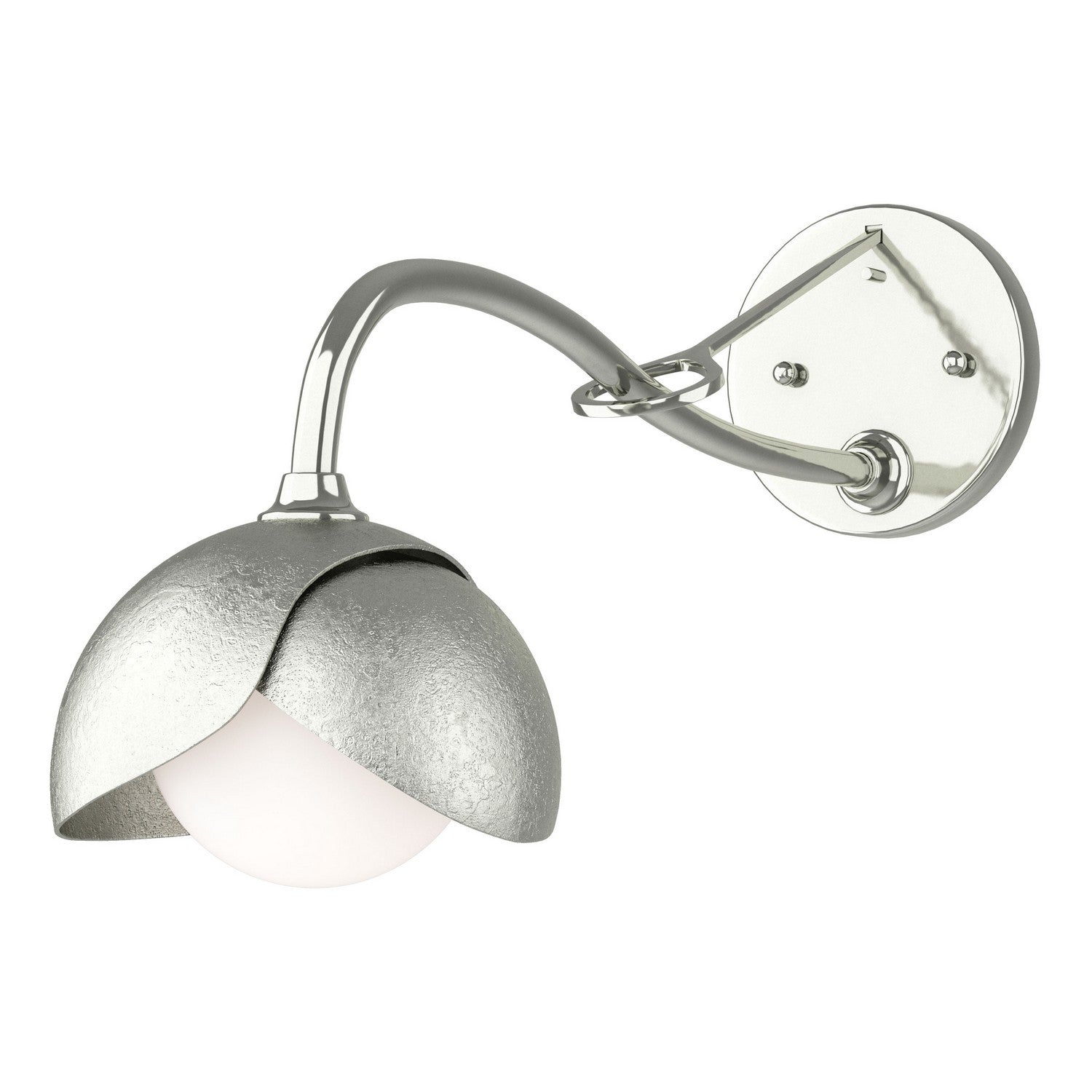 Hubbardton Forge - 201377-SKT-85-85-GG0711 - One Light Wall Sconce - Brooklyn - Sterling