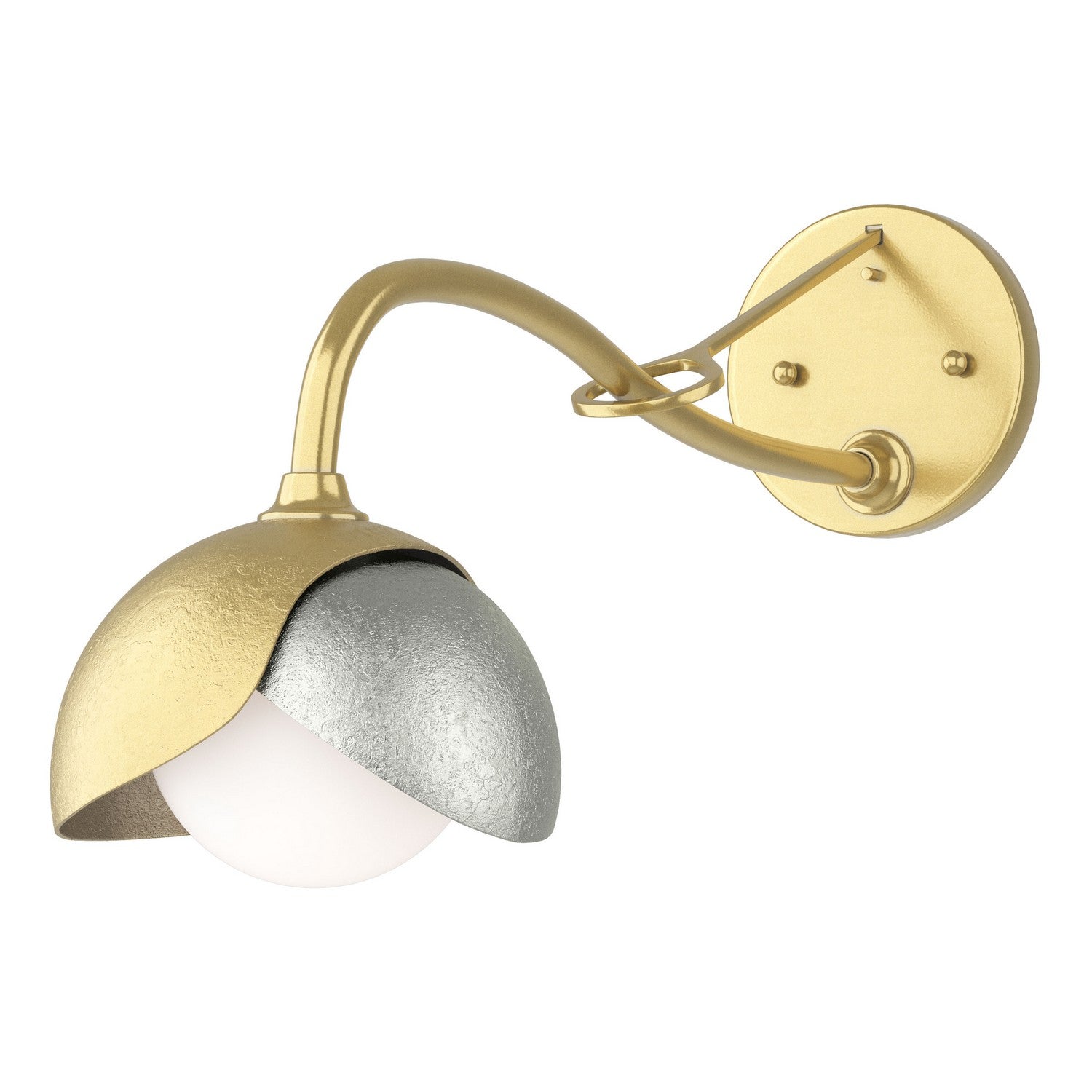 Hubbardton Forge - 201377-SKT-86-85-GG0711 - One Light Wall Sconce - Brooklyn - Modern Brass