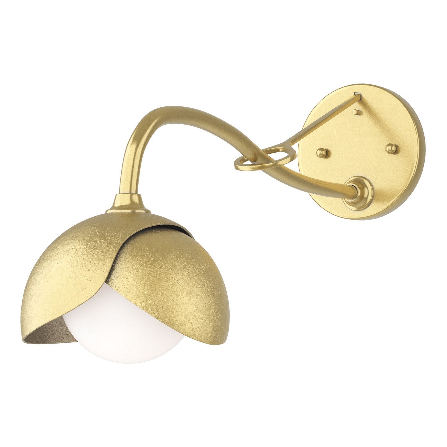 Hubbardton Forge - 201377-SKT-86-86-GG0711 - One Light Wall Sconce - Brooklyn - Modern Brass