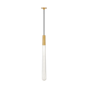 Visual Comfort Modern - 700TRSPAPYLC1PNB-LED930 - LED Pendant - Pylon - Natural Brass