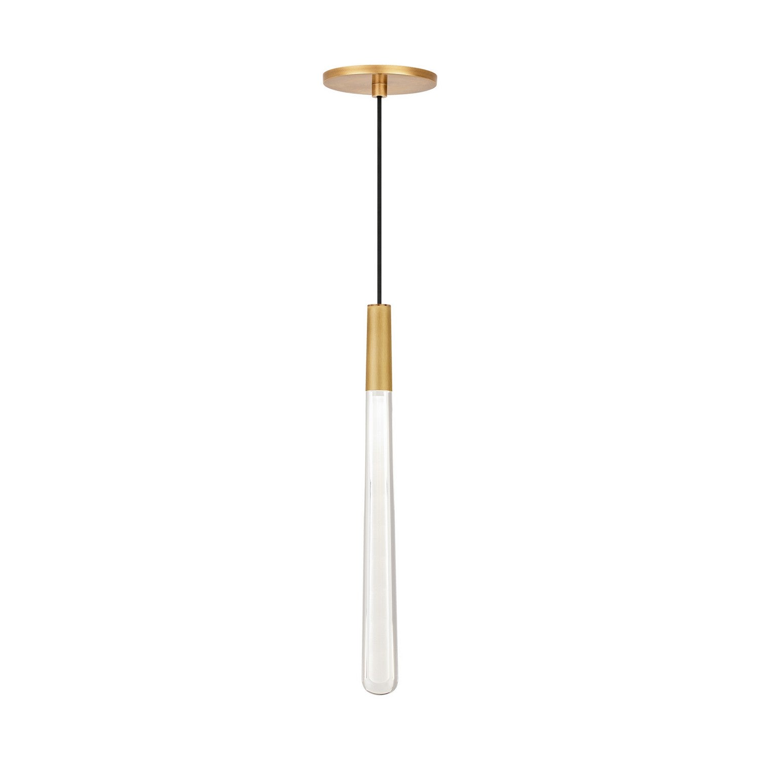 Visual Comfort Modern - 700TRSPPYLC1RNB-LED930 - LED Pendant - Pylon - Natural Brass