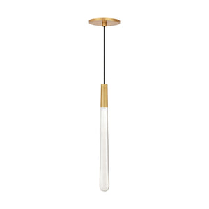 Visual Comfort Modern - 700TRSPPYLC1RNB-LED930 - LED Pendant - Pylon - Natural Brass