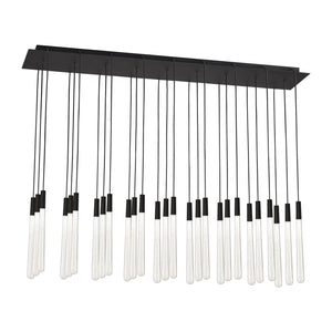 Visual Comfort Modern - 700TRSPPYLC27TB-LED120 - LED Chandelier - Pylon - Nightshade Black