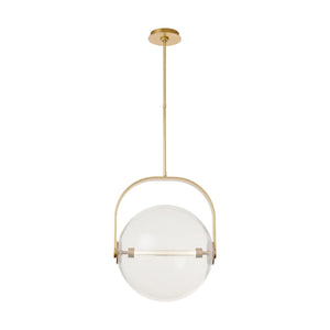 Visual Comfort Modern - SLPD10327CNB - LED Pendant - Fues - Natural Brass