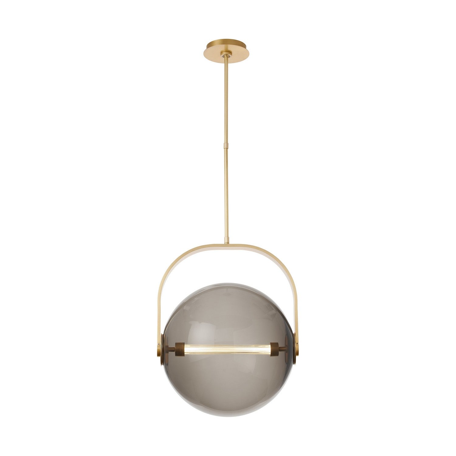 Visual Comfort Modern - SLPD10327TSMNB - LED Pendant - Fues - Natural Brass