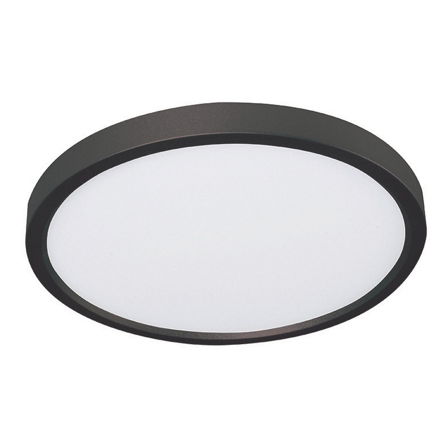 AFX Lighting - EGRF12LAJD3BK - LED Flush Mount - Edge Round - Black