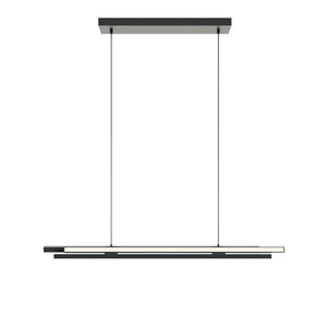 AFX Lighting - IDRP0344LAJUDBK - LED Linear Pendant - Indra - Black