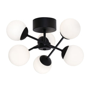 AFX Lighting - PRLC16L30D1BK - LED Ceiling Mount - Pearl - Black