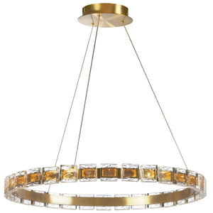 Dainolite Ltd - CMA-2428LEDC-AGB - LED Chandelier - Camila - Clear