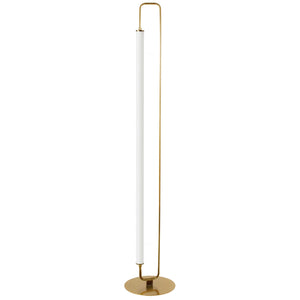 Dainolite Ltd - FYA-5932LEDF-AGB - LED Floor Lamp - Freya - Aged Brass