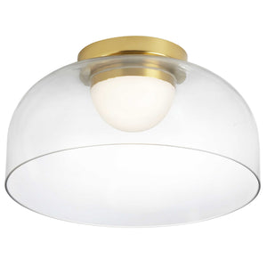 Dainolite Ltd - NAD-1210LEDFH-AGB - LED Flush Mount - Nadine - Clear