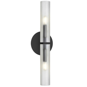 Dainolite Ltd - WAN-192W-MB-FR - Two Light Wall Sconce - Wand - Matte Black