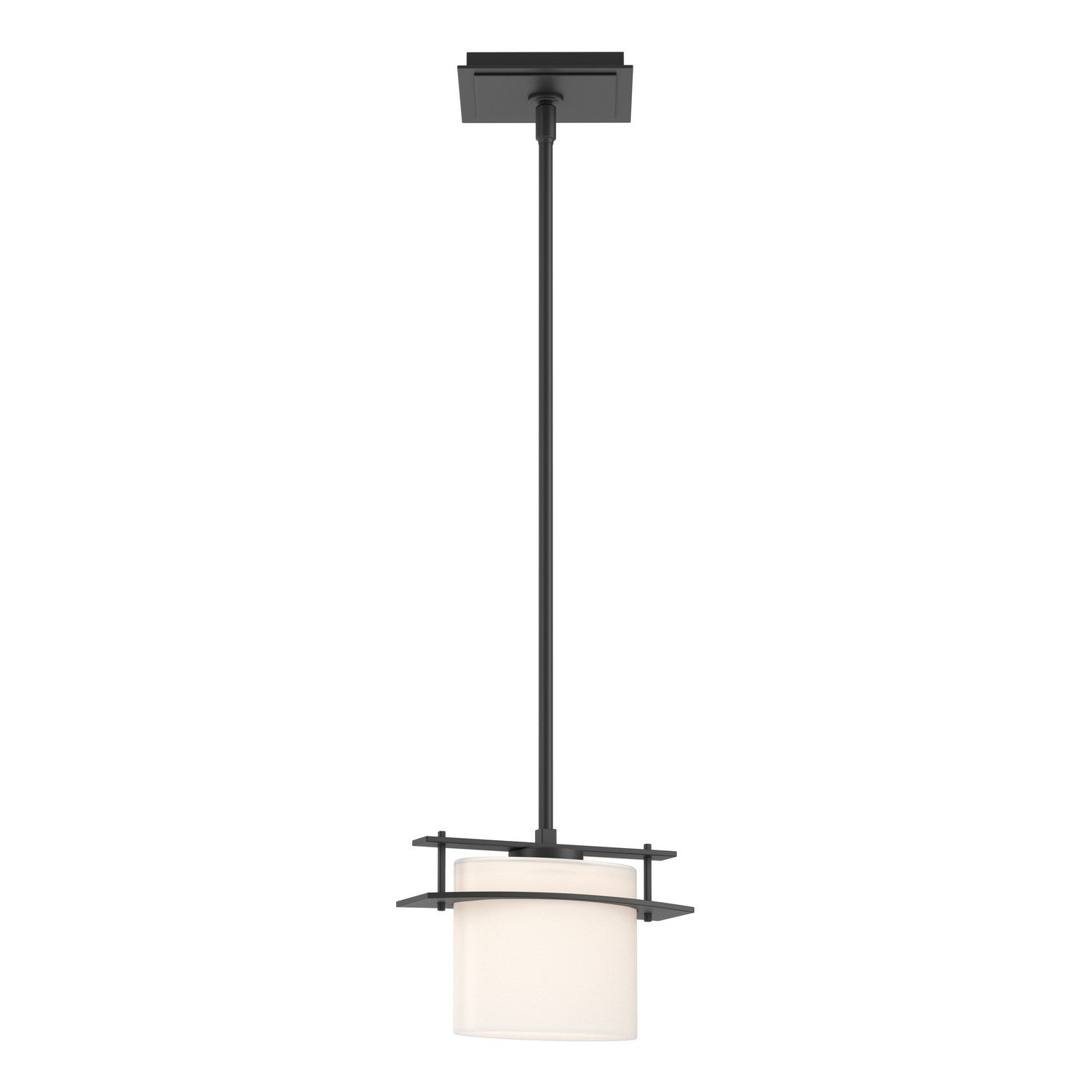 Hubbardton Forge - 188200-SKT-MULT-10-GG0182 - One Light Mini Pendant - Ellipse - Black