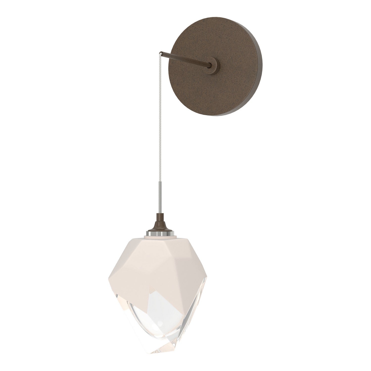Hubbardton Forge - 201397-SKT-05-WP0754 - LED Wall Sconce - Chrysalis - Bronze