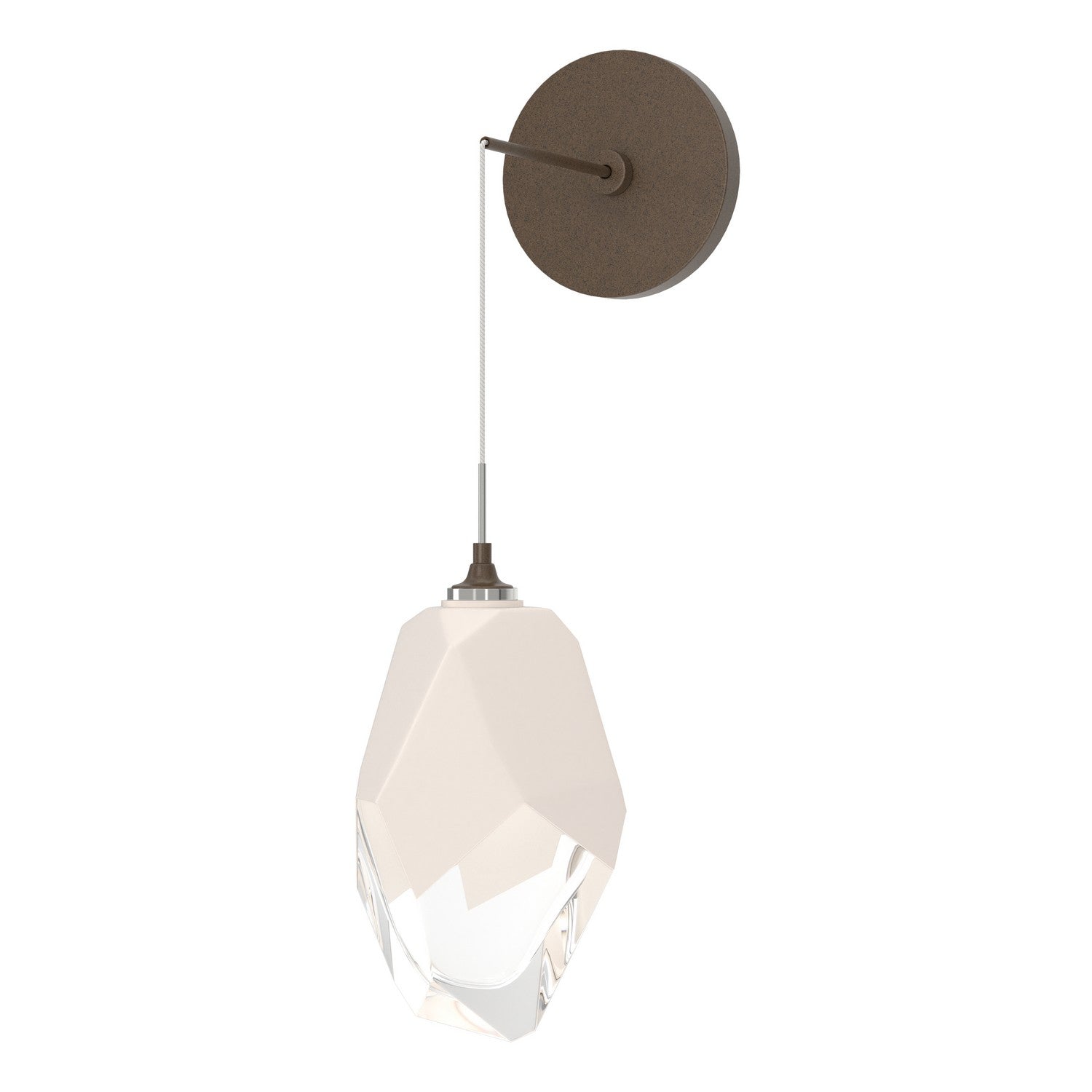 Hubbardton Forge - 201398-SKT-05-WP0755 - LED Wall Sconce - Chrysalis - Bronze