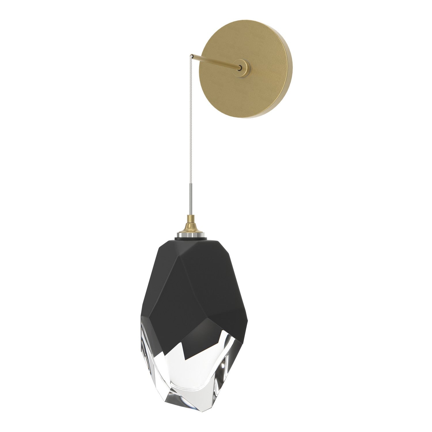 Hubbardton Forge - 201398-SKT-86-BP0755 - LED Wall Sconce - Chrysalis - Modern Brass