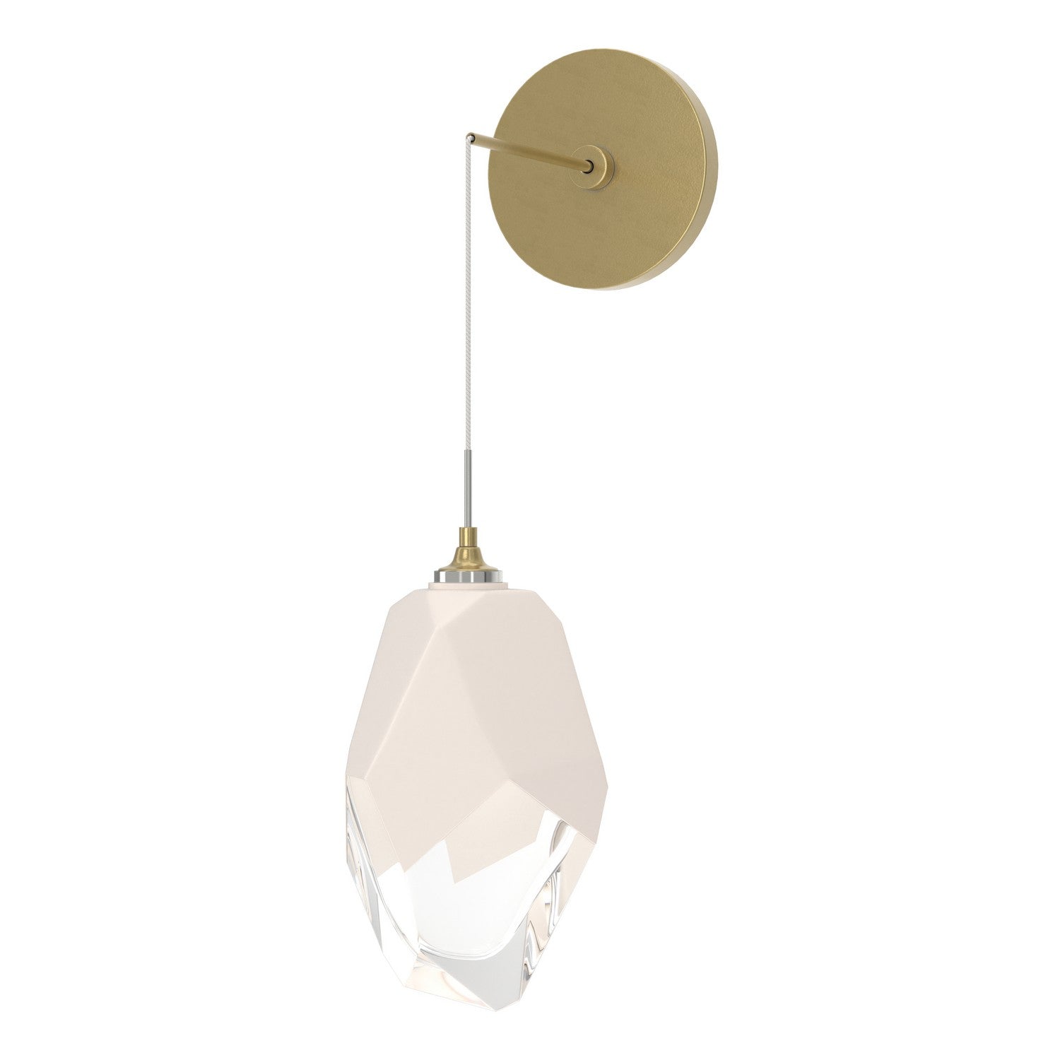 Hubbardton Forge - 201398-SKT-86-WP0755 - LED Wall Sconce - Chrysalis - Modern Brass