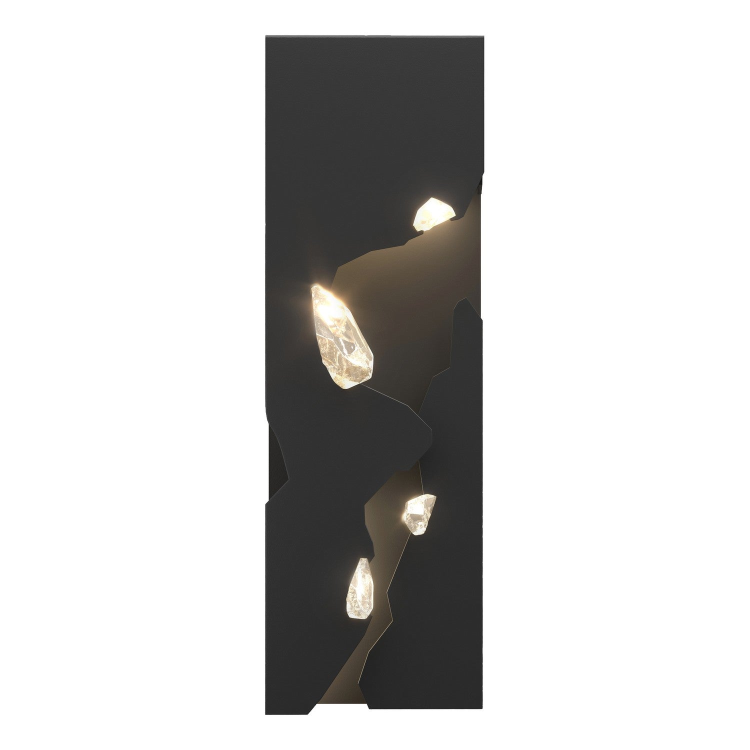 Hubbardton Forge - 202015-LED-10-CR - Trove LED Sconce - Trove - Black
