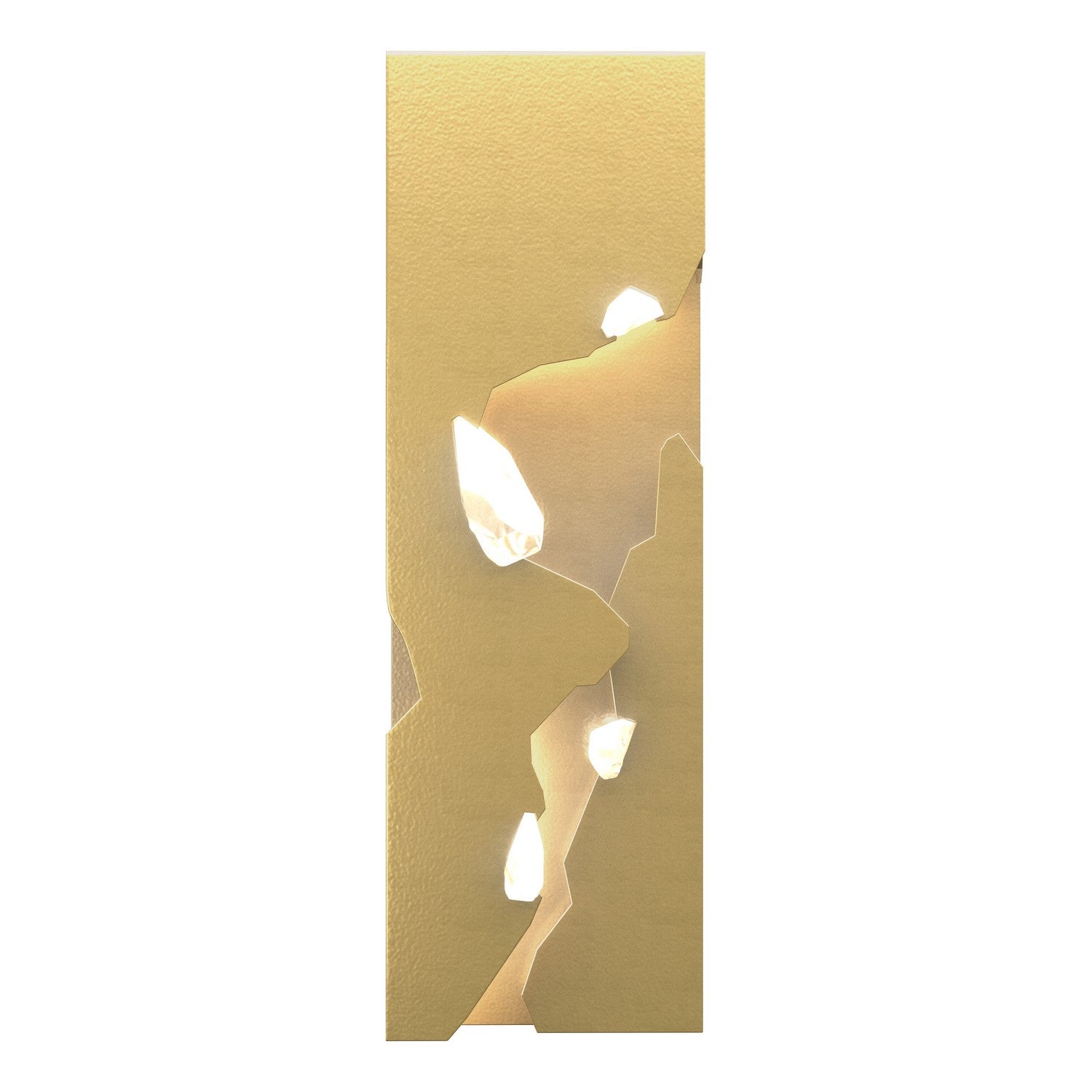 Hubbardton Forge - 202015-LED-86-CR - Trove LED Sconce - Trove - Modern Brass