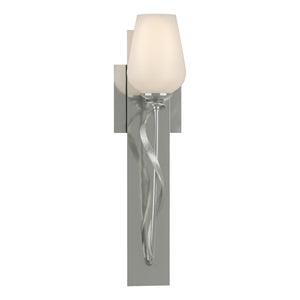 Hubbardton Forge - 203030-SKT-85-GG0303 - One Light Wall Sconce - Flora - Sterling