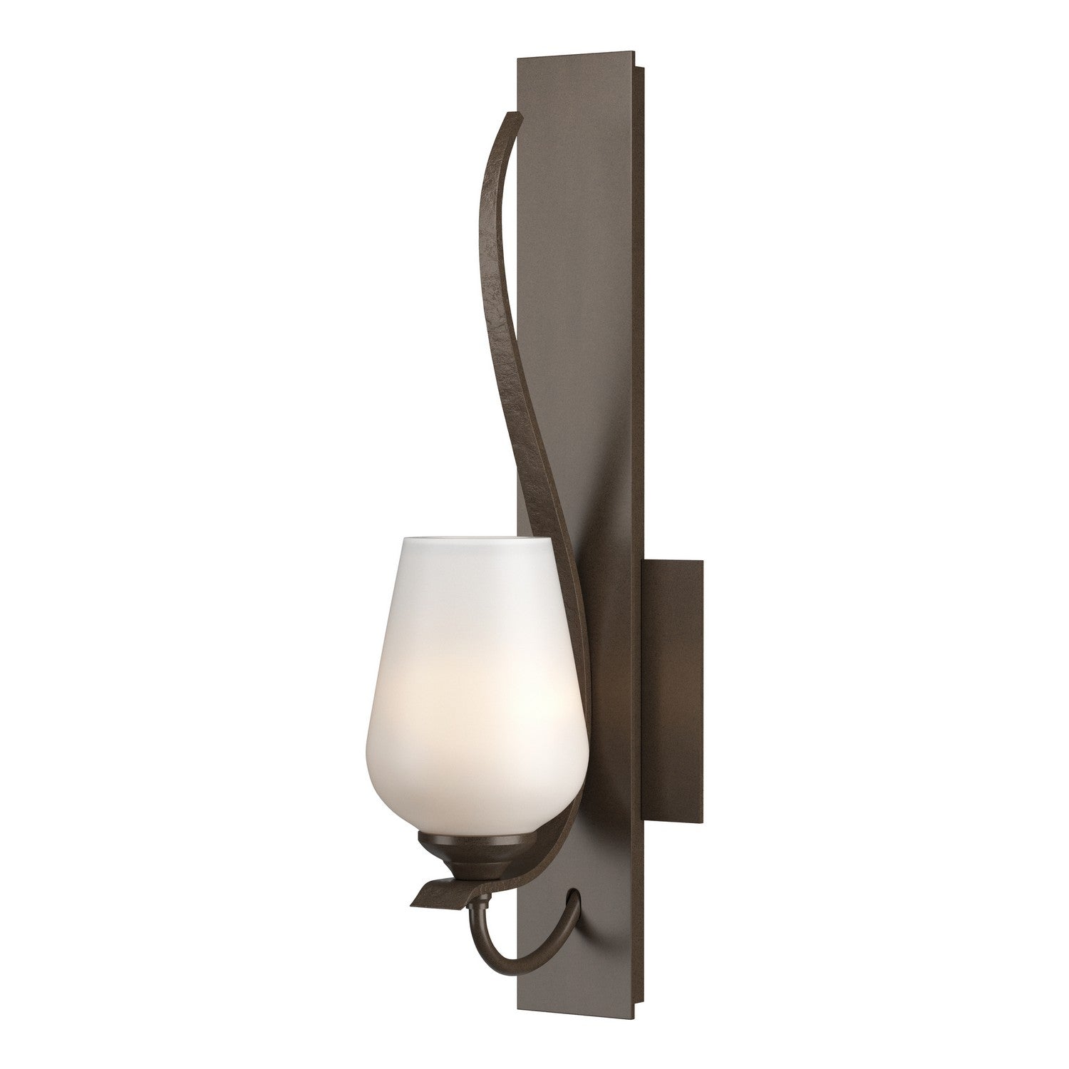 Hubbardton Forge - 203035-SKT-05-GG0303 - One Light Wall Sconce - Flora - Bronze