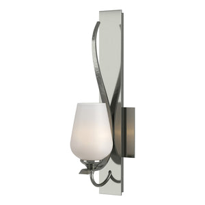Hubbardton Forge - 203035-SKT-85-GG0303 - One Light Wall Sconce - Flora - Sterling