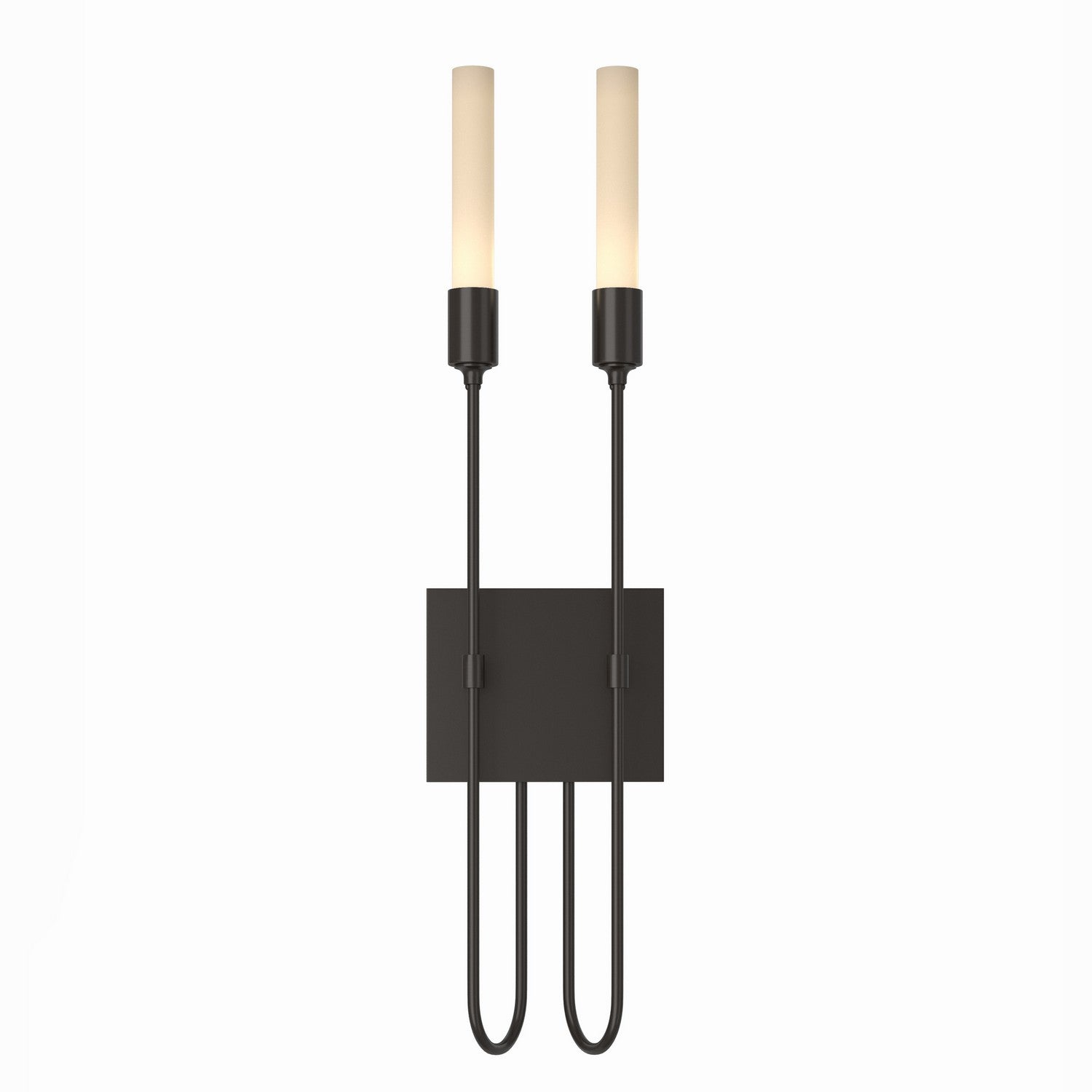 Hubbardton Forge - 203053-SKT-14 - Lisse 2 Light Sconce - Lisse - Oil Rubbed Bronze