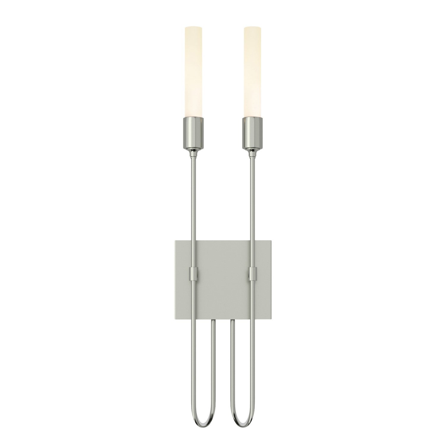 Hubbardton Forge - 203053-SKT-85 - Lisse 2 Light Sconce - Lisse - Sterling