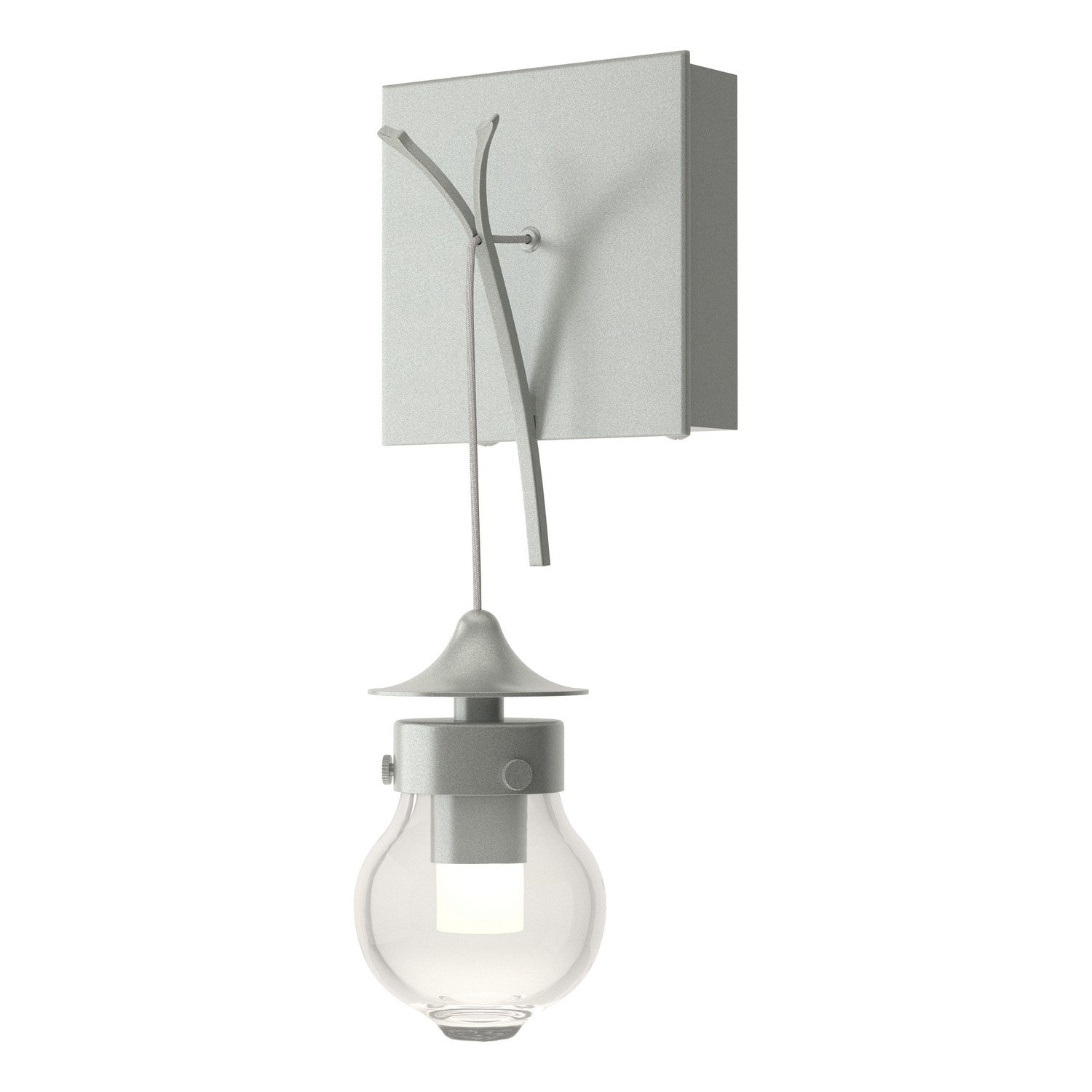 Hubbardton Forge - 203325-SKT-82-ZM0565 - One Light Wall Sconce - Kiwi - Vintage Platinum