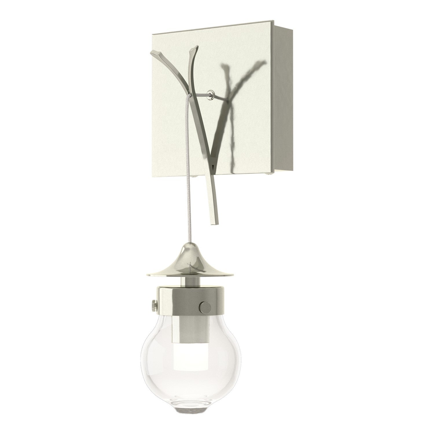 Hubbardton Forge - 203325-SKT-85-ZM0565 - Kiwi Sconce - Kiwi - Sterling
