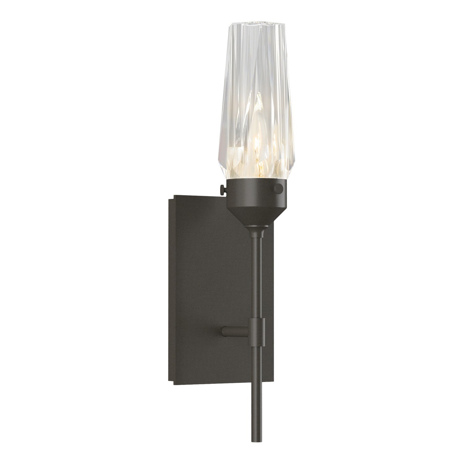 Hubbardton Forge - 203335-SKT-07-CR - One Light Wall Sconce - Luma - Dark Smoke