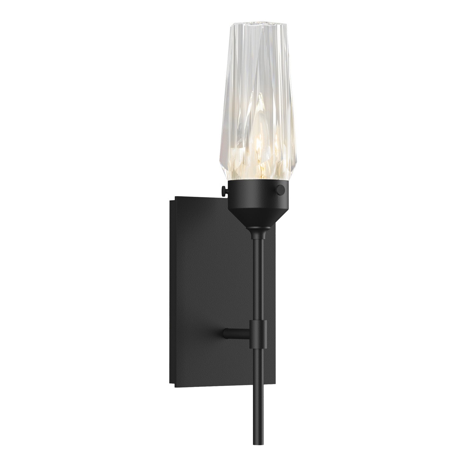 Hubbardton Forge - 203335-SKT-10-CR - Luma Sconce - Luma - Black