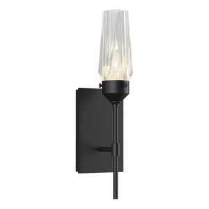 Hubbardton Forge - 203335-SKT-10-CR - One Light Wall Sconce - Luma - Black