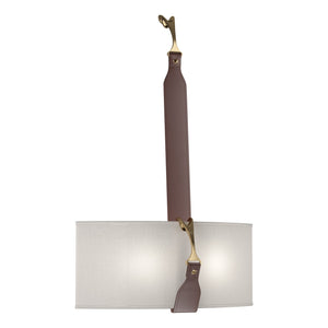 Hubbardton Forge - 204070-SKT-10-27-LB-SE1613 - LED Wall Sconce - Saratoga - Black