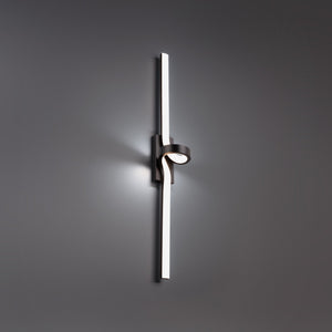 W.A.C. Lighting - WS-61334-30-BK - LED Bath - Loophole - Black