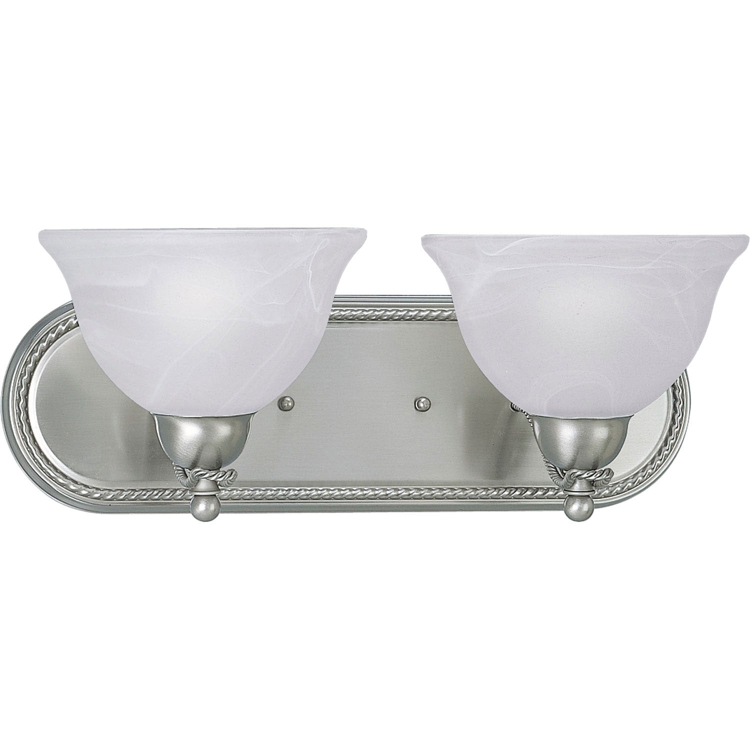 Progress Lighting - P3267-09 - Two Light Bath Bracket - Avalon - Brushed Nickel