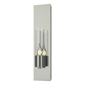 Hubbardton Forge - 204420-SKT-85-II0392 - One Light Wall Sconce - Pillar - Sterling