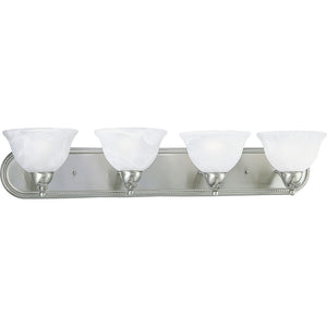 Progress Lighting - P3269-09 - Four Light Bath Bracket - Avalon - Brushed Nickel